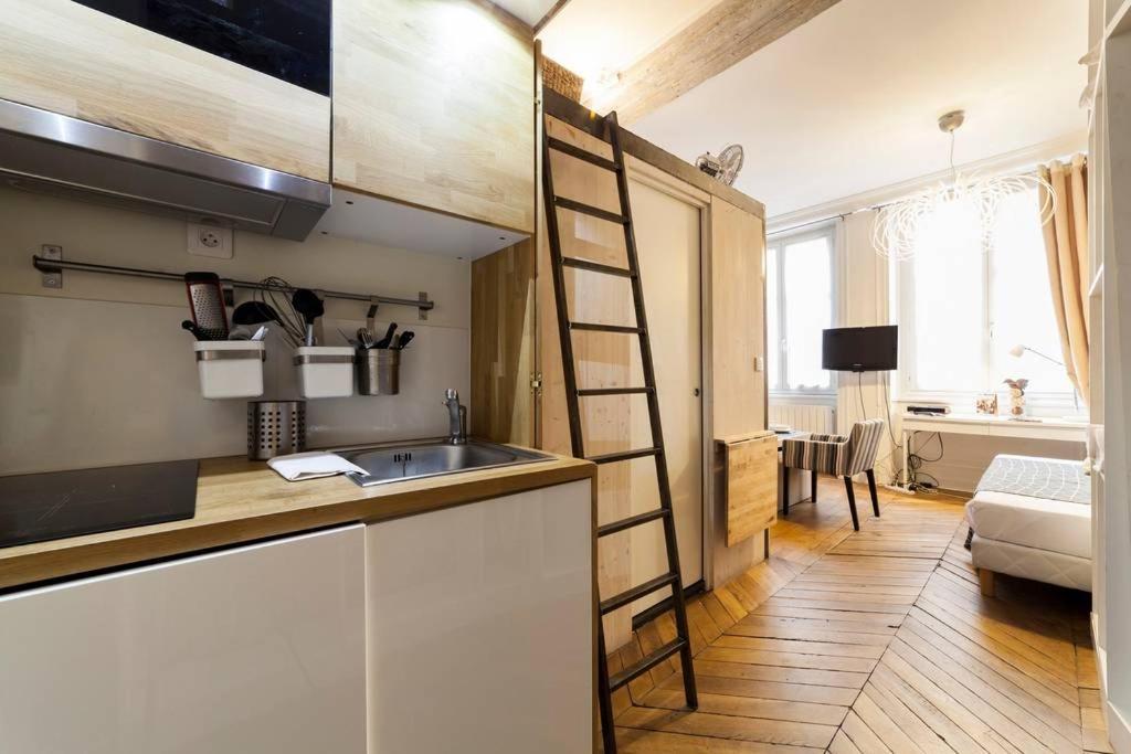 Studio Cosy En Centre Ville Aux Cordeliers Ail Lione Esterno foto